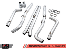 Load image into Gallery viewer, AWE Tuning 2017+ Dodge Charger 5.7L Track Edition Exhaust - Chrome Silver Tips
