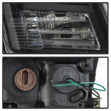Load image into Gallery viewer, xTune 06-09 Ford Fusion Light Bar DRL Projector Headlights - Black (PRO-JH-FFU06-LB-BK)
