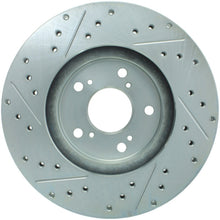 Load image into Gallery viewer, StopTech Select Sport 99-08 Acura TL (STD Caliper) / 01-03 CL Slotted and Drilled Left Front Rotor
