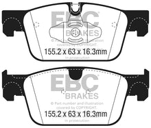 Load image into Gallery viewer, EBC 2017+ Volvo S90 2.0L Turbo Greenstuff Front Brake Pads
