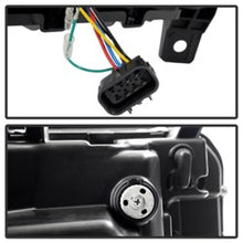 Load image into Gallery viewer, Spyder GMC Sierra 14-16 Projector Headlights Light Bar DRL Chrome PRO-YD-GS14-LBDRL-C
