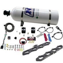 Load image into Gallery viewer, Nitrous Express Ford Coyote 5.0L V8 Nitrous Wet Port Plate Kit w/15lb Bottle
