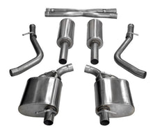 Load image into Gallery viewer, Corsa 15-20 Dodge Challenger 3.6L 2.5in Cat-Back Dual Rear Exit (re-uses stock exhaust bezel)
