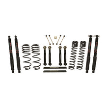 Load image into Gallery viewer, Skyjacker 97-02 Jeep TJ 4in D-Rate Long Travel Kit w/ Adj. FR/RR Lower Flex Links/Black Max Shocks
