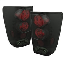 Load image into Gallery viewer, Spyder Nissan Titan 04-14 Euro Style Tail Lights Black Smoke ALT-YD-NTI04-BSM
