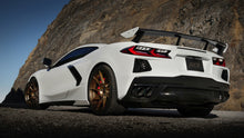 Load image into Gallery viewer, Borla 2020 Chevrolet Corvette C8 6.2 ATAK 3in Exhaust System Dual Round Rolled A/C Black Chrome Tips

