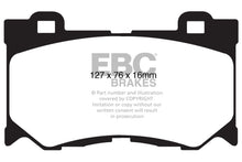 Load image into Gallery viewer, EBC 2013+ Infiniti Q50 Hybrid 3.5L Hybrid Sport Ultimax2 Front Brake Pads
