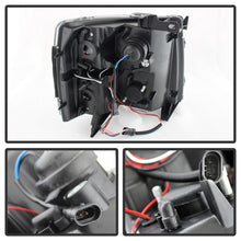 Load image into Gallery viewer, Spyder Chevy Silverado 1500 07-13 Projector Headlights LED Halo LED Blk PRO-YD-CS07-HL-BK
