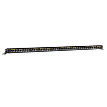 Load image into Gallery viewer, Go Rhino Xplor Blackout Combo Series Sgl Row LED Light Bar w/Amber (Side/Track Mount) 39.5in. - Blk
