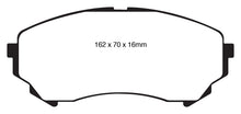 Load image into Gallery viewer, EBC 08-13 Cadillac CTS 3.6 (315mm Rear Rotors) Redstuff Front Brake Pads
