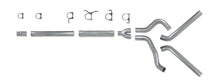 Load image into Gallery viewer, Diamond Eye KIT 4in CB MFLR RPLCMENT PIPE DUAL AL: 94-97 FORD 7.3L F250/F350 PWRSTROKE
