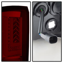 Load image into Gallery viewer, Spyder GMC Sierra 2016-2017 Light Bar LED Tail Lights - Red Clear ALT-YD-GS16-LED-RC
