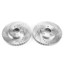 Load image into Gallery viewer, Power Stop 09-11 Cadillac STS Front Evolution Drilled &amp; Slotted Rotors - Pair
