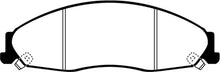 Load image into Gallery viewer, EBC 02-05 Cadillac CTS 2.6 Greenstuff Front Brake Pads
