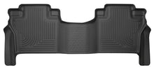 Load image into Gallery viewer, Husky Liners 2016 Nissan Titan XD Crew Cab WeatherBeater 2nd Row Black Floor Liners
