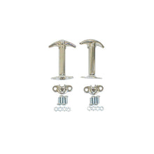 Load image into Gallery viewer, Rugged Ridge 41-95 Jeep CJ / Jeep Wrangler YJ Chrome Hood Catch Set
