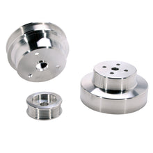Load image into Gallery viewer, BBK 88-95 GM Truck 4.3 5.0 5.7 Underdrive Pulley Kit - Lightweight CNC Billet Aluminum (3pc)
