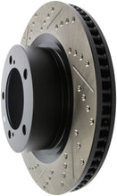 Load image into Gallery viewer, StopTech 07-09 Toyota Tundra / 08-09 Toyota Sequoia Front Right Slotted &amp; Drilled Rotor
