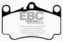 Load image into Gallery viewer, EBC 03-05 Porsche 911 (996) (Cast Iron Rotor only) 3.6 Carrera 4S Redstuff Front Brake Pads
