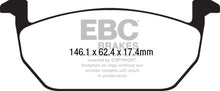 Load image into Gallery viewer, EBC 2018 Audi TT RS Quattro Yellowstuff Rear Brake Pads
