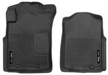 Load image into Gallery viewer, Husky Liners 05-11 Toyota Tacoma Pickup(Crew / Ext / Std Cab) X-Act Contour Black Front Floor Liners
