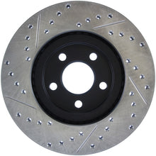 Load image into Gallery viewer, StopTech 03-09 Chrysler PTCruiser Tur / 03-05 Dodge Neon SRT-4 Front Left Slotted &amp; Drilled Rotor
