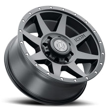 Load image into Gallery viewer, ICON Rebound 20x9 8x180 12mm Offset 5.5in BS Satin Black Wheel
