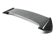 Load image into Gallery viewer, Seibon 08-10 Subaru WRX/STi Hatchback OEM-style Carbon Fiber Rear Spoiler w/ LED Cutout
