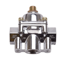 Load image into Gallery viewer, Edelbrock Fuel Pressure Regulator Carbureted 160 GPH 5-10 PSI 3/8In In/Out Returnless Black
