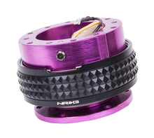 Load image into Gallery viewer, NRG Quick Release Kit - Pyramid Edition - Purple Body / Black Pyramid Ring
