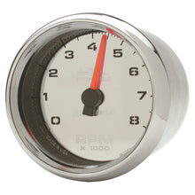 Load image into Gallery viewer, Autometer Pro-Cycle Gauge Tach 2-5/8in 8K Rpm 2&amp;4 Cylinder Chrome
