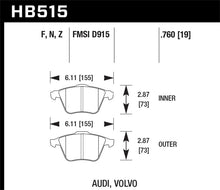 Load image into Gallery viewer, Hawk Performance Ceramic Street Brake Pads
