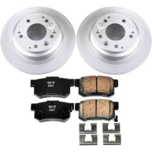 Load image into Gallery viewer, Power Stop 91-95 Acura Legend Rear Z17 Evolution Geomet Coated Brake Kit
