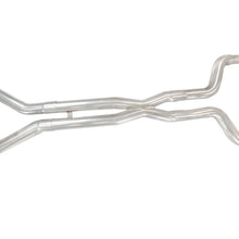 Load image into Gallery viewer, Kooks 10-15 Chevy Camaro SS/ZL1/1LE 3in Cat Back w/ 4in Slash Cut Black Tips
