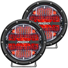 Load image into Gallery viewer, Rigid Industries 360-Series 6in LED Off-Road Drive Beam - Red Backlight (Pair)
