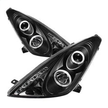 Load image into Gallery viewer, Spyder Toyota Celica 00-05 Projector Headlights LED Halo DRL Blk High H1 Low H1 PRO-YD-TCEL00-LED-BK
