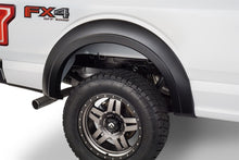 Load image into Gallery viewer, Bushwacker 15-17 Ford F-150 Styleside Extend-A-Fender Style Flares 4pc 67.1/78.9/97.6in Bed - Black
