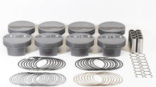 Load image into Gallery viewer, Mahle MS Piston Set SBF 347ci 4.125in Bore 3.25in Stroke 5.4in Rod .927 Pin -6cc 10.0 CR Set of 8
