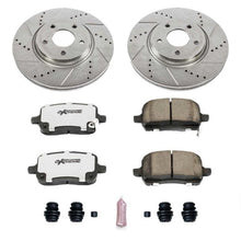 Load image into Gallery viewer, Power Stop 05-06 Chevrolet Cobalt Front Z26 Street Warrior Brake Kit
