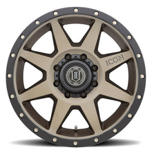 Load image into Gallery viewer, ICON Rebound 20x9 8x180 12mm Offset 5.5in BS Bronze Wheel
