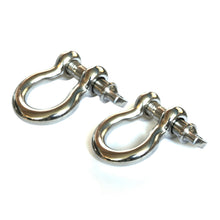 Load image into Gallery viewer, Rugged Ridge Stainless Steel 3/4in D-Shackles
