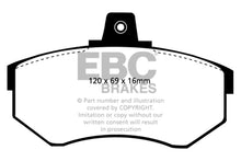 Load image into Gallery viewer, EBC 84-87 Audi 4000 1.8 Greenstuff Front Brake Pads
