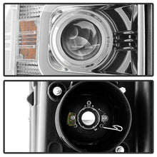 Load image into Gallery viewer, Spyder Chevy Silverado 2014-16 2500 HD Projector Headlights Light Bar DRL Chrm PRO-YD-CSHD14-LBDRL-C
