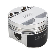 Load image into Gallery viewer, Manley 03-06 Evo 8/9 (7 Bolt 4G63T) 85mm STD Bore 9.0:1 Dish Pistons w/ Rings
