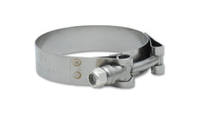 Load image into Gallery viewer, Vibrant Stainless Steel T-Bolt Clamps - Clamp Range 1.38in-1.57in (2 Pack)
