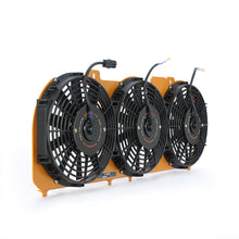 Load image into Gallery viewer, Mishimoto 89-01 Jeep Cherokee XJ 4.0L Performance Aluminum Fan Shroud w/o Controller - Gold
