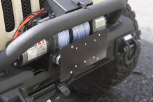 Load image into Gallery viewer, Rugged Ridge Front Hawse Fairlead License Plate Mounting Bracket
