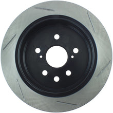 Load image into Gallery viewer, StopTech Power Slot 06-10 Lexus IS250 Rear Right Slotted Rotor
