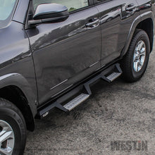 Load image into Gallery viewer, Westin 10-17 Toyota 4Runner Trail Edition (Excl. Ltd) HDX Stainless Drop Nerf Step Bars - Tex. Blk
