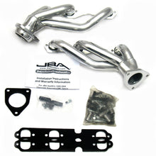 Load image into Gallery viewer, JBA 03-13 GM Truck 4.3L V6 1-1/2in Primary Silver Ctd Cat4Ward Header
